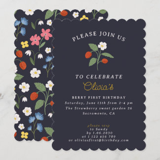 Einladung zur ersten Geburtstagsfeier der Marine S