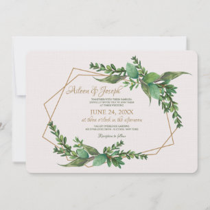 Einladung zur Evergreen Hochzeit