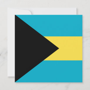 Einladung zur Flagge Bahamas