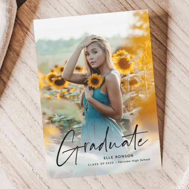 Einladung zur Foto-Graduierungspartei "Budget Scri (Von Creator hochgeladen)