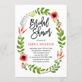 Einladung zur Garden Bridal Dusche