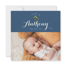 Einladung zur Geburt Cassis