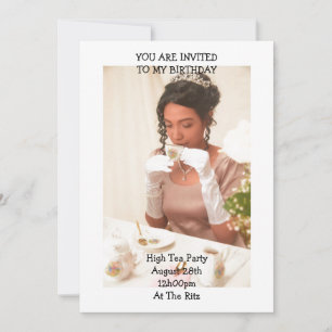 Einladung zur Geburtstagsfeier im Briggerton-Stil