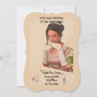 Einladung zur Geburtstagsfeier im Briggerton-Stil