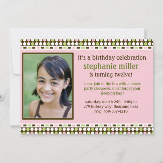 Einladung zur Geburtstagspartei