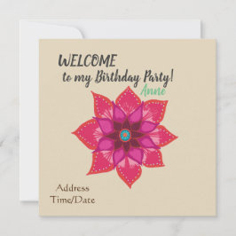 Einladung zur Geburtstagspartei