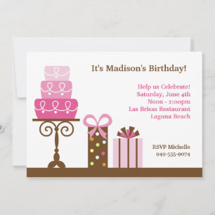 Einladung zur Geburtstagspartei