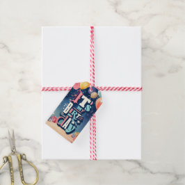 Einladung zur Geburtstagspartei Geschenkanhänger