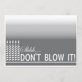 Einladung zur Geburtstagspartei| Silber