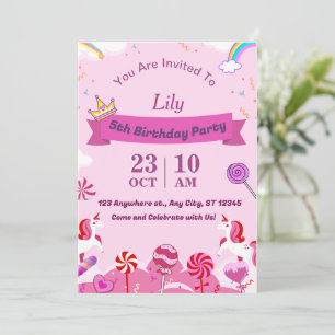 Einladung zur Geburtstagsparty