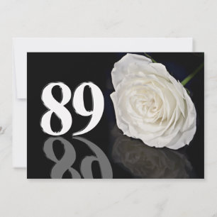Einladung zur Geburtstagsparty 89 Jahre alt