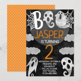 Einladung zur Geburtstagsparty Halloween