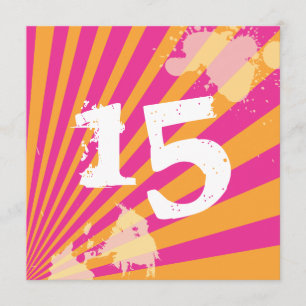 Einladung zur Geburtstagsparty  Mädchen