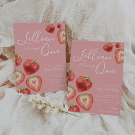 Einladung zur Geburtstagsparty von Strawberry Girl