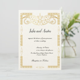 Einladung zur Goldhochzeit