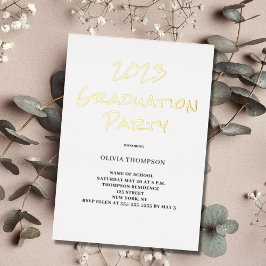 Einladung zur Graduationspartei 2023