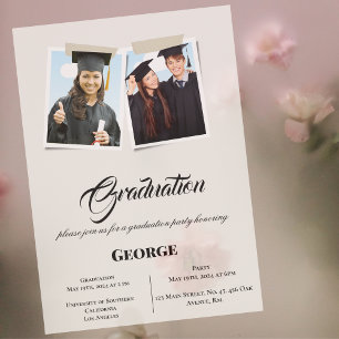 Einladung zur Graduierungsparty