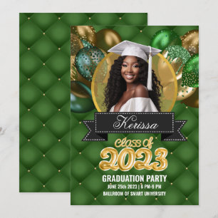 Einladung zur Green and Gold Graduation Party