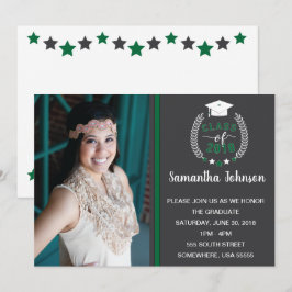 Einladung zur Green and Gray Graduation Party