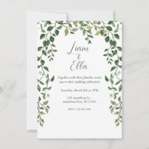 Einladung zur Grünhochzeit