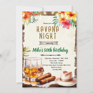 Einladung zur Havanna-Nachtparty