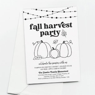 Einladung zur Herbsternteparty