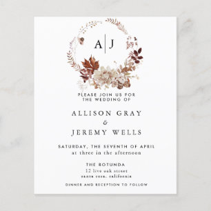 Einladung zur Herbstmonographie