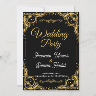 Einladung zur Hochzeit