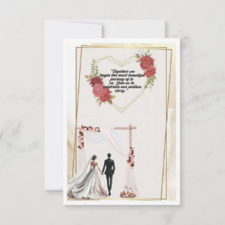 Einladung zur Hochzeit