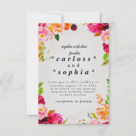 Einladung zur Hochzeit