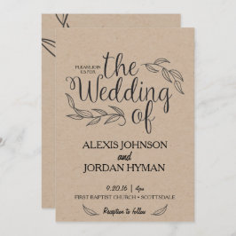 Einladung zur Hochzeit