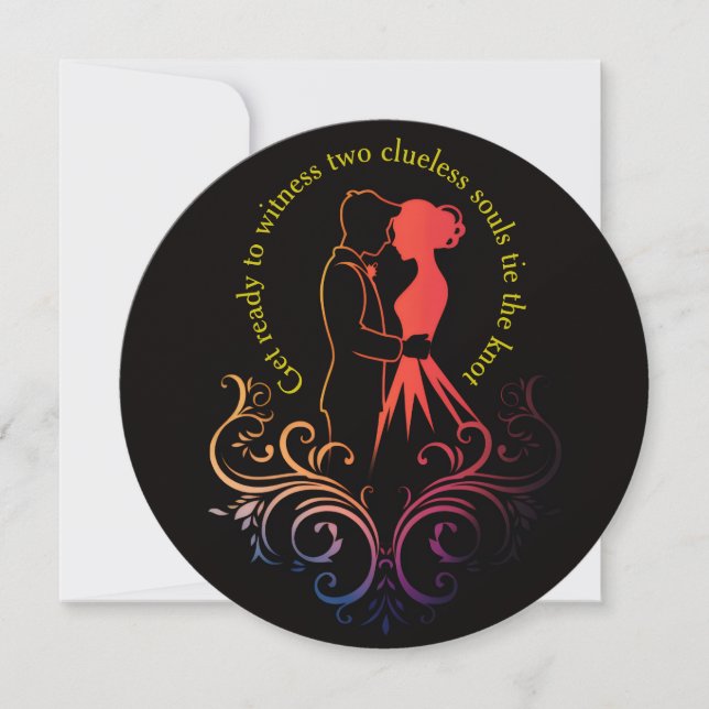 Einladung zur Hochzeit (Vorderseite)