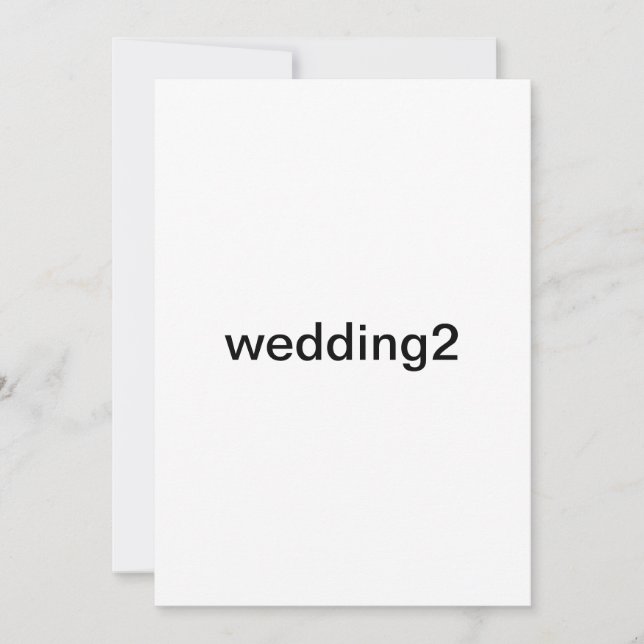 Einladung zur Hochzeit 2 (Vorderseite)