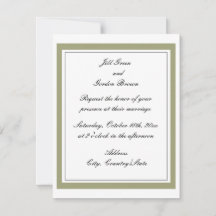 Einladung zur Hochzeit an der Goldgrenze