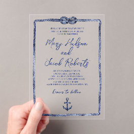 Einladung zur Hochzeit an der Küste