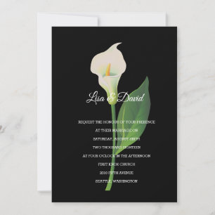 Einladung zur Hochzeit-Cala Lily