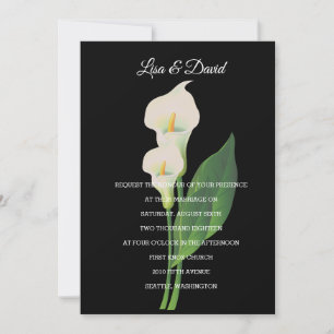 Einladung zur Hochzeit - Cala Lily