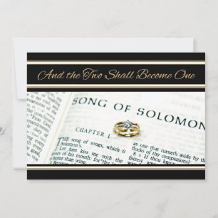 Einladung zur Hochzeit christlicher spiritueller S