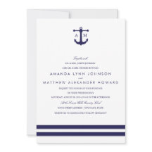 Einladung zur Hochzeit der Nautischen Marine