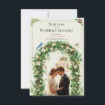 Einladung zur Hochzeit des Botanischen Waldes<br><div class="desc">Bezaubernde botanische Hochzeitseinladung mit einer Holzbogentür,  weißen Blumen,  Liebesvögeln und Schmetterlingen - perfekt für Outdoor-,  Garten- oder rustikale Zeremonien. Vollständig bearbeitbarer Text und Farben,  druckfertig für Zazzle in beruflicher Qualität.</div>