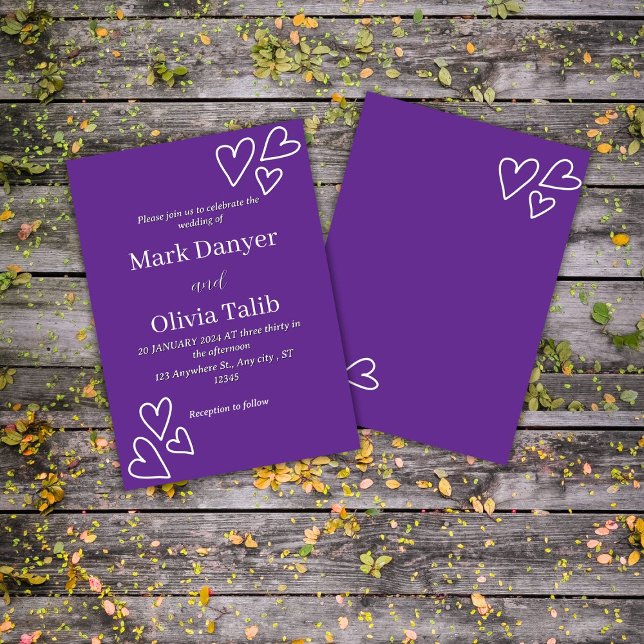 Einladung zur Hochzeit - elegant und individuell a (Von Creator hochgeladen)