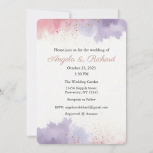 Einladung zur Hochzeit, Hochzeitstag, Braut