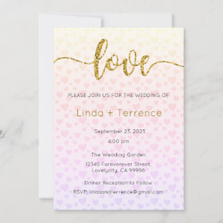 Einladung zur Hochzeit, Hochzeitstagung, Herz