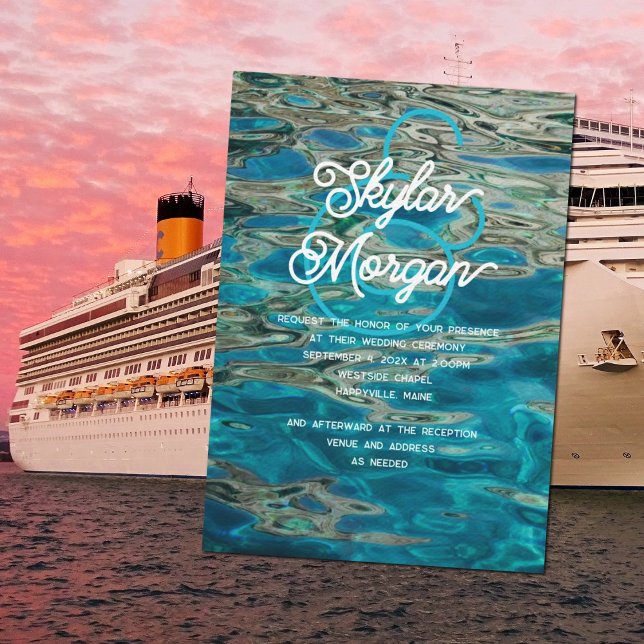 Einladung zur Hochzeit im Wasser (Von Creator hochgeladen)