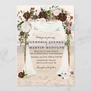 Einladung zur Hochzeit in Beach Arbor
