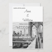 Einladung zur Hochzeit in New York