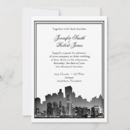 Einladung zur Hochzeit in Urlaubsort Chicago