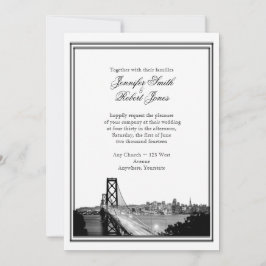 Einladung zur Hochzeit in Urlaubsort San Francisco
