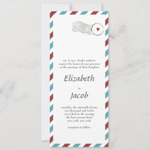 Einladung zur Hochzeit // Liebe der Luftpost