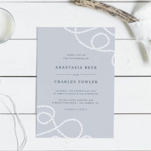 Einladung zur Hochzeit | Nebel